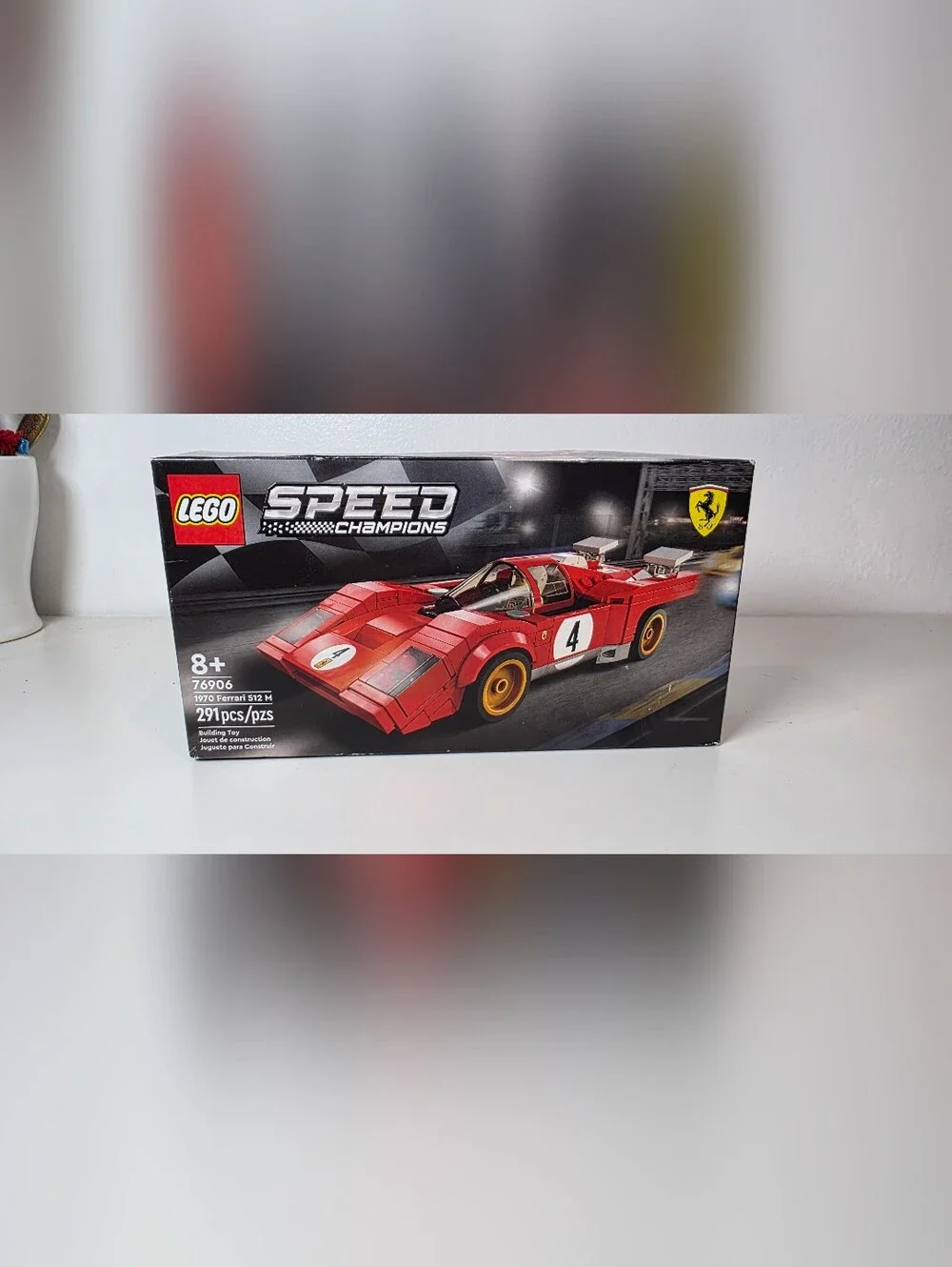 NEW IN BOX - LEGO Speed Champions 76906 1970 Ferrari 512 M 291 Piece Set